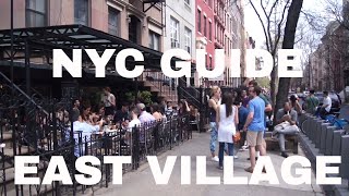 NYC Guide: East Village New York