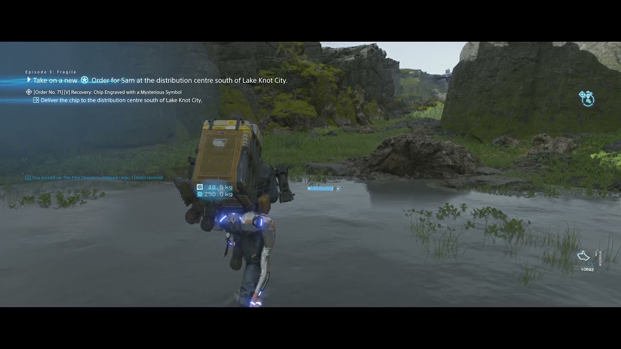 DEATH STRANDING DIRECTOR'S CUT [Order No. 71][V] Recovery: Chip Engraved with a Mysterious Symbol