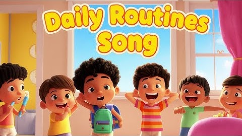 Daily Routines Song | Kids Songs | Learn English with Mr Mourad