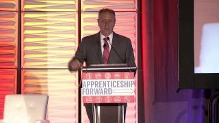 Noel Ginsburg gives opening keynote at Apprenticeship Forward Update