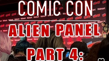 Part 4: Alien Panel!! #NYCC #NewYorkComicCon #Alien #SigourneyWeaver #Xenomorph