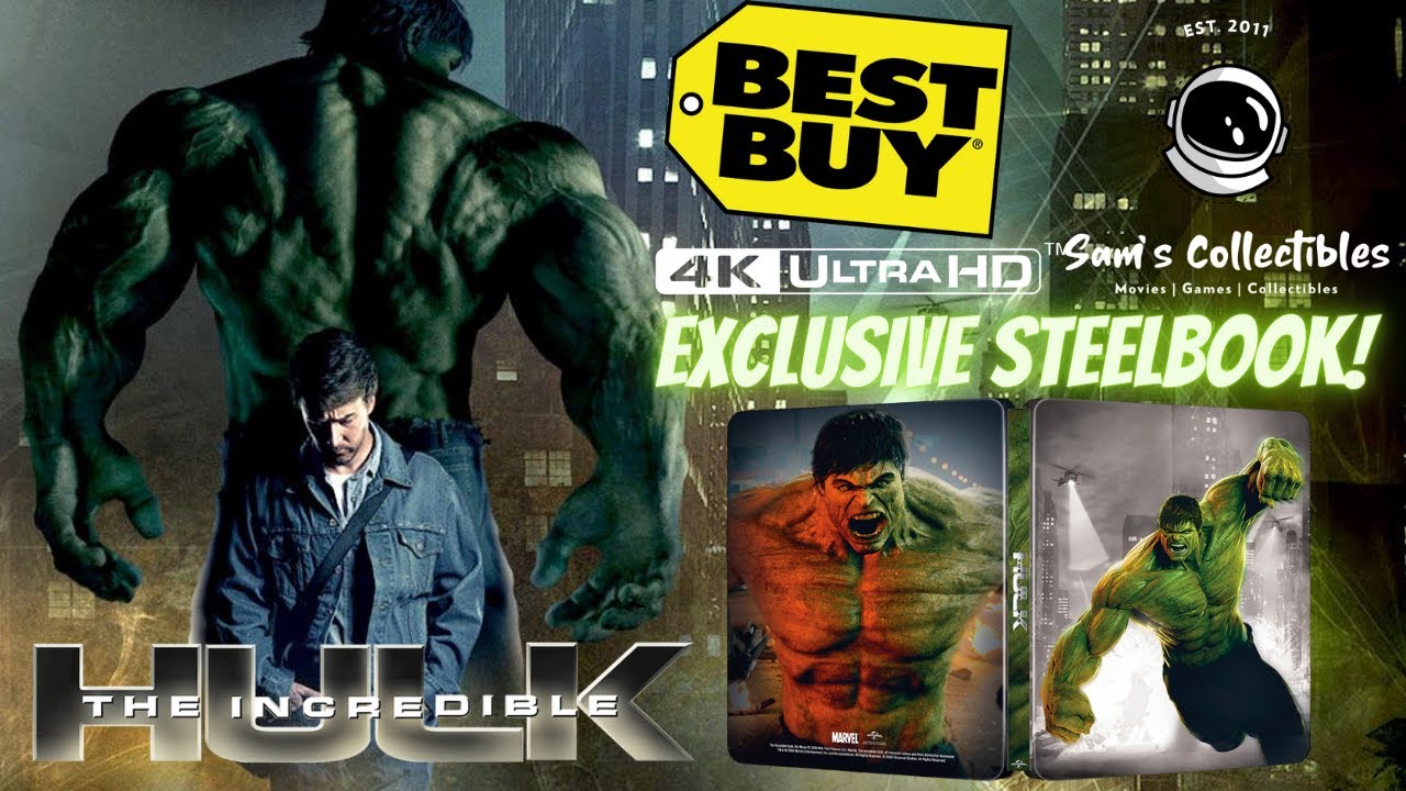 The Incredible Hulk Best Buy Exclusive 4K Steelbook | Unboxing & Review