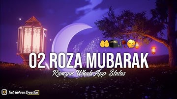 02 Roza Mubarak Status || Ramzan WhatsApp Status With Xml In Alight Motion || Ramzan Status Editing