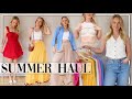 Xxl summer fashion haul  asos hm stradivarius hollister usw