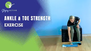 Ankle and toe strength exercise