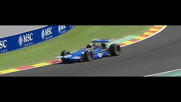 Assetto Corsa Spa 2022, Formula RSS 1970 (March 701 Ford) Trackside Cam View