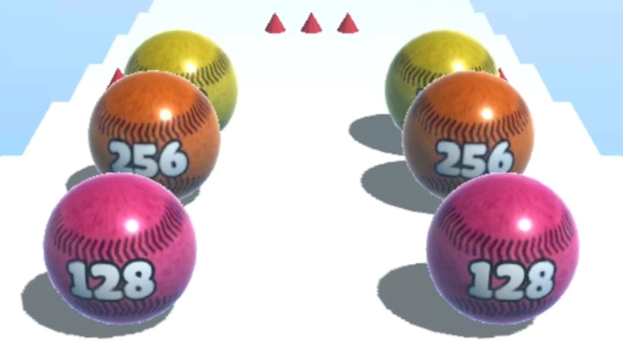 Ball Merge 2048 - Relaxing Ball ASMR Game - Levels 72-73