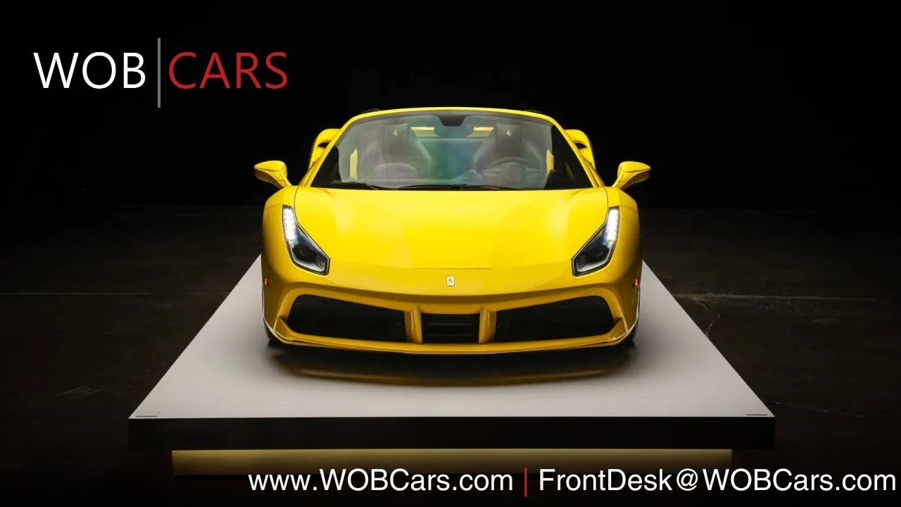 Walk Around this Stunning Giallo Modena 2017 Ferrari 488 Spider