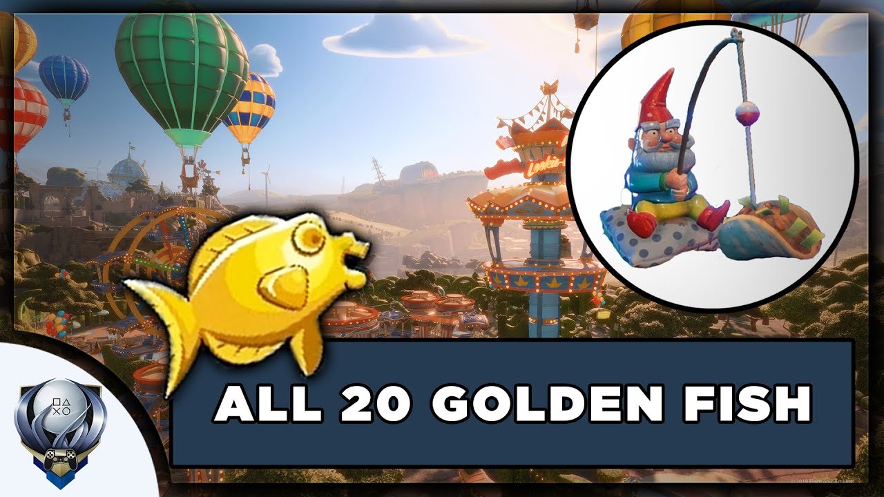 Pvz Battle For Neighborville All Golden Fish Locations Get Awesome Gnomish Taco Bait Hat Youtube