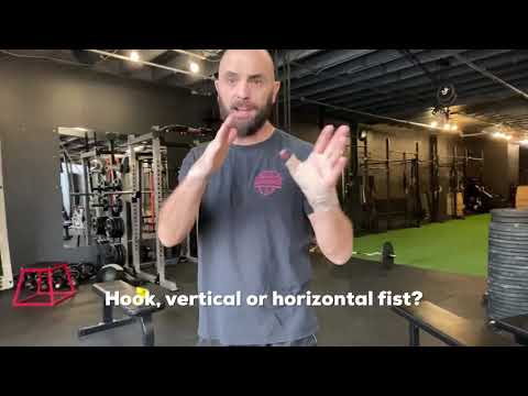 Hook. Vertical or Horizontal fist?