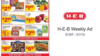 H-E-B Weekly Ad 01/07 - 01/13