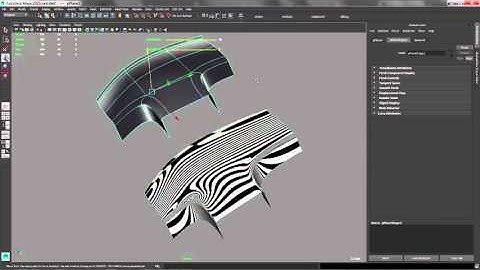 Diagnostic shading in Maya