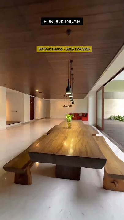 FOR SALE PONDOK INDAH LUXURY HOUSE POOL MODERN DESIGN