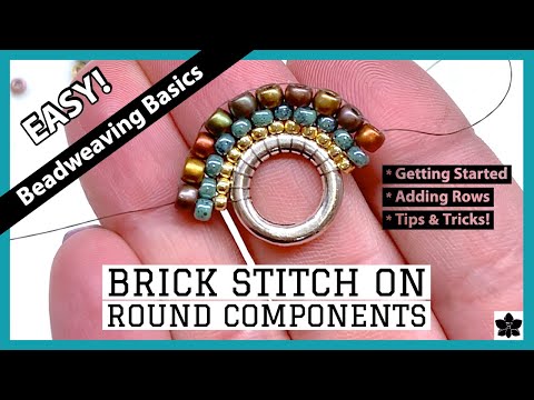Circular Brick Stitch Bead Weaving Patterns — Beadaholique