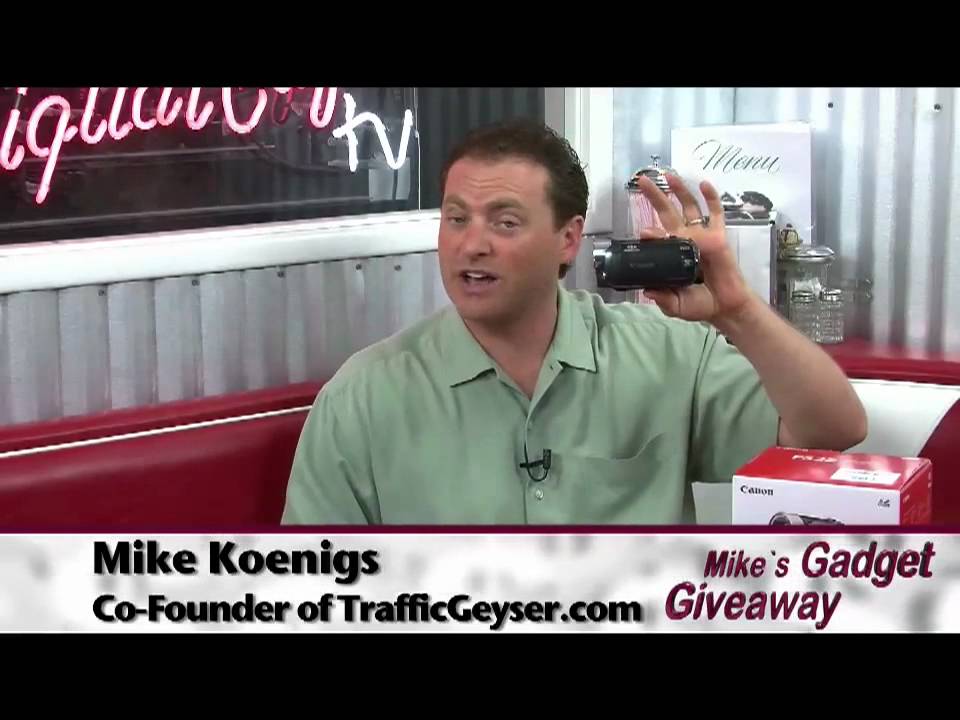Canon FS22 Camcorder Review - Mike's Gadget Giveaway - YouTube
