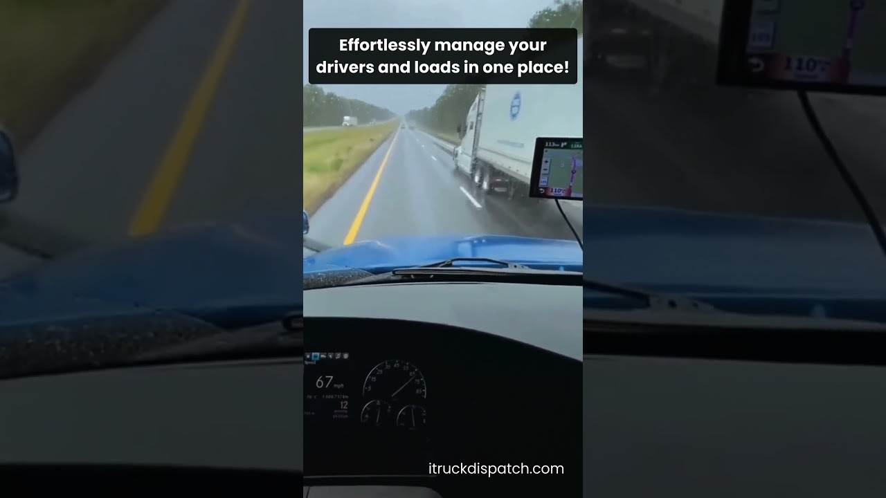 Boost fleet productivity using iTruck Dispatch’s  