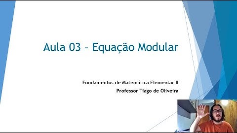 Aula 03 -  Equação Modular