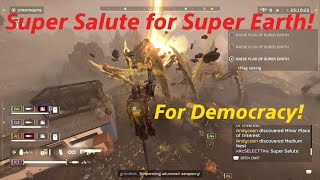 HELLDIVERS 2: Super Salute for Super Earth!