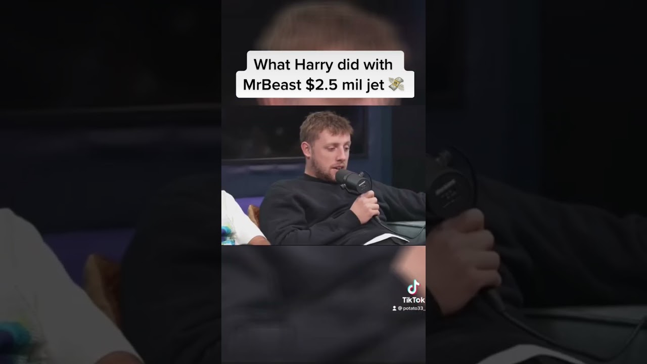 WHAT HARRY DID WITH MRBEAST $2.5 MILLION JET