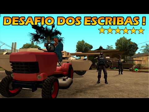 ESCAPING FROM A 6-STAR CITY WITH THE LAWN MOWER!