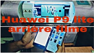 Huawei P9 lite protéger sa vitre arrière avec un filme rock space????❤️???