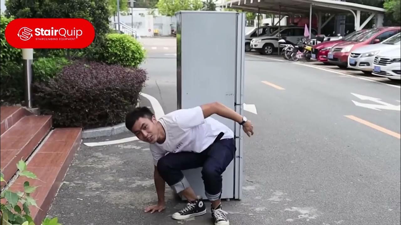 How to Move A Fridge Upstairs with the Stair Climber Trolley