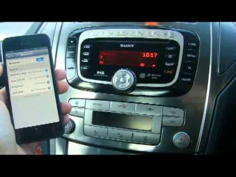 Ford mondeo sony stereo bluetooth