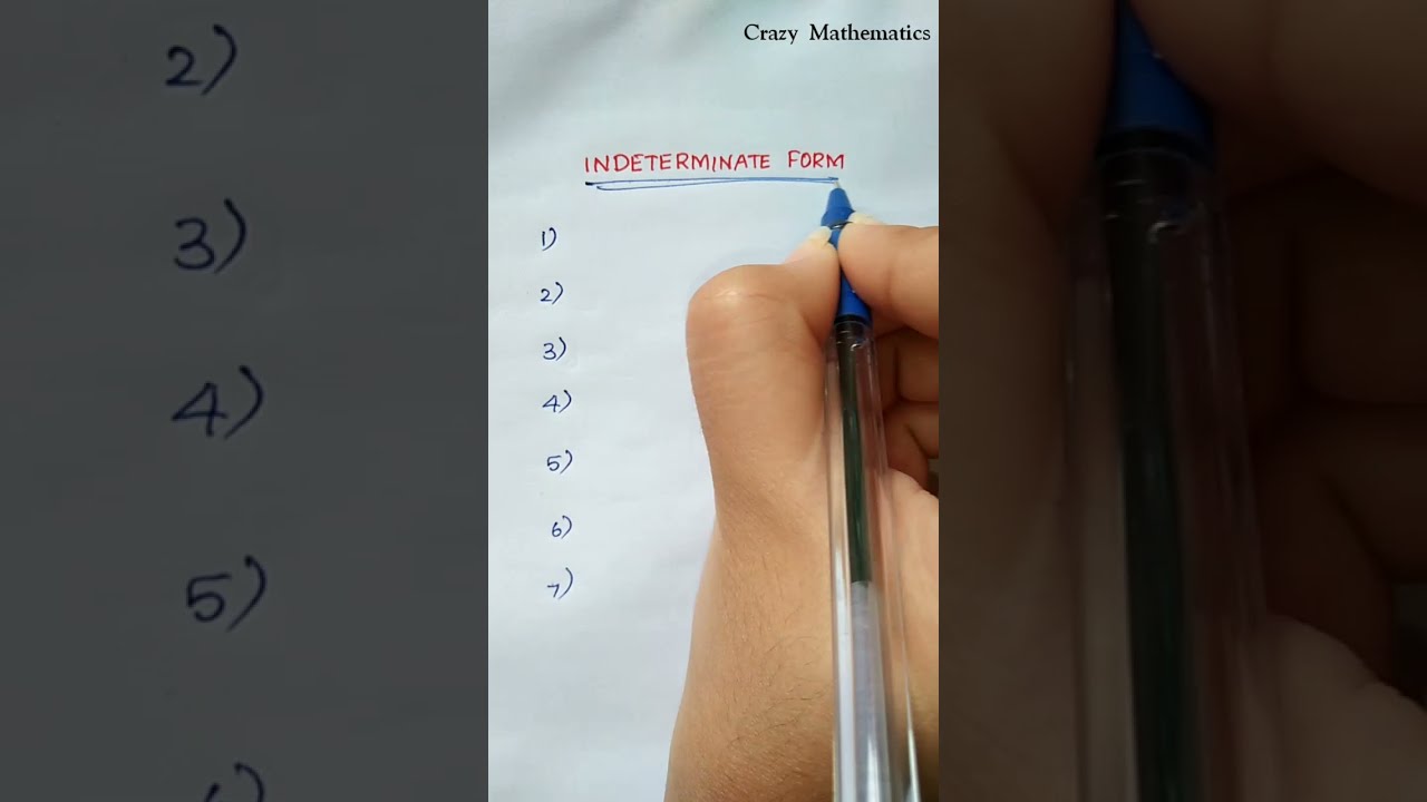 Indeterminate Form