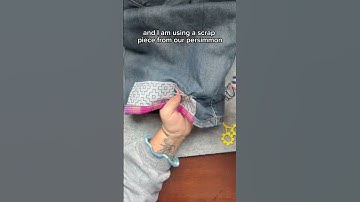 Mending Heel Bite With Sashiko Embroidery  #sashiko #visiblemending #mending