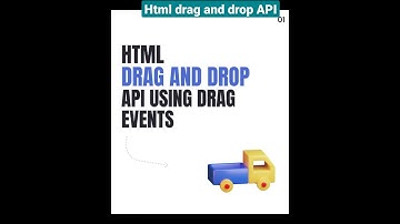 HTML Drag And Drop API Using Drag Events #shorts #api #htmlapi #whatisapi #webboss #viral
