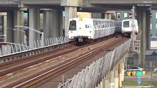 BART Train in San Francisco 2018 - Regional Subway Network
