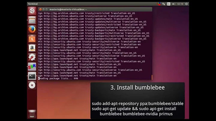 [Ubuntu 14.04] HowTo Install bumblebee with nvidia-331+