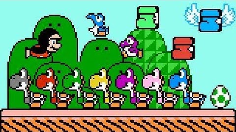 SMBX 1.4.4 - Yoshi in 8-bit . HD