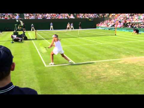 2013 Day 3 Highlights: Michelle Larcher De Brito v Maria Sharapova