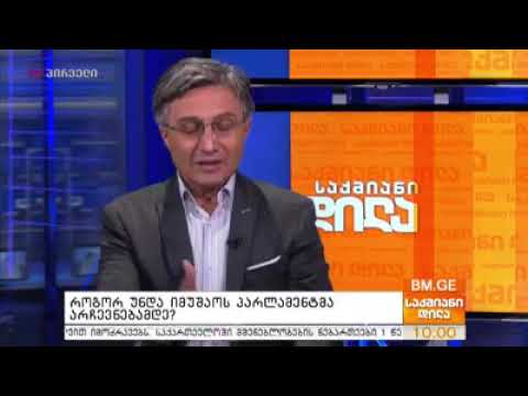 როგორ უნდა იმუშაოს პარლამენტმა არჩევნებამდე