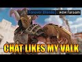 The Chat really likes my Valkyrie - Underrated Viking Hybrid[For Honor]