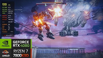 ARMORED CORE 6: Fires of Rubicon l RTX 4080 + Ryzen 7800X3D l 1440p Max Settings