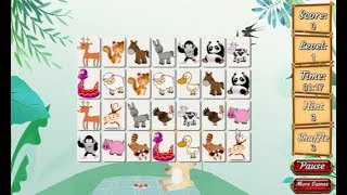Animals mahjong connect matching game level1 to level3 complete screenshot 3