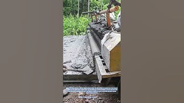 Concrete Construction: The Process of Slipform Paving
