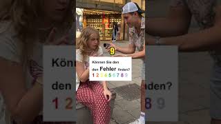 Findest Du Den Fehler?