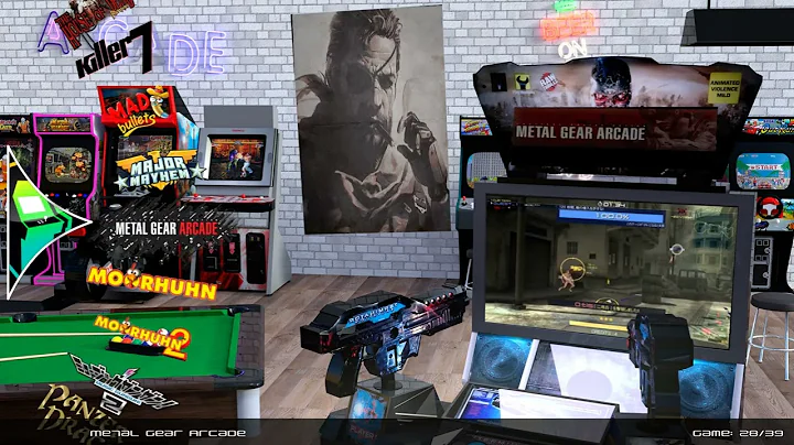 Attract Mode - Mi tema OldMemories - Pantalla ArcadePC Lightgun