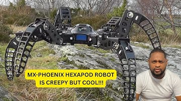 MXPhoenix Hexapod Robot – Griezelig… Maar ZO COOL!