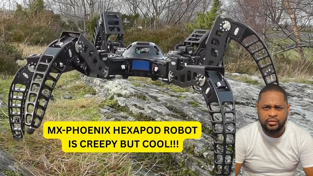 Робот-шестиногий MXPhoenix – жуткий… но такой крутой!