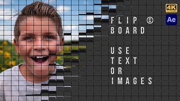 Flip Board: Full-Screen Split-Flap Display - 4K