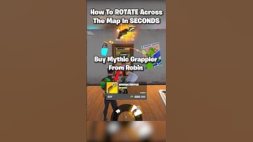 ROTATE Across The WHOLE Map In SECONDS (GRAPPLER) 🤯 #shorts #fortnite