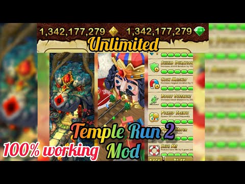 Temple Run 2 Mod 2021|| Unlimited Coins And Gems|| All Maps Unlocked.....