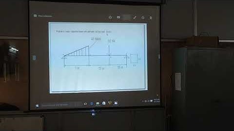 #3 CAMA Lab Part A problem on Simply supported beam subjected to UVL
