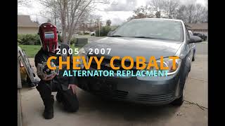 2005 - 2007 Chevy Cobalt / Pontiac G5 /Saturn Ion Alternator Replacement