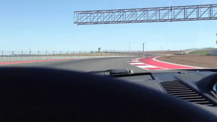 Pace car at COTA