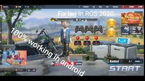 🔧Fix🔧 lag in rules of survival (English sub)
